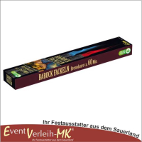 Barock Bengal Wachsfackel 2er Set